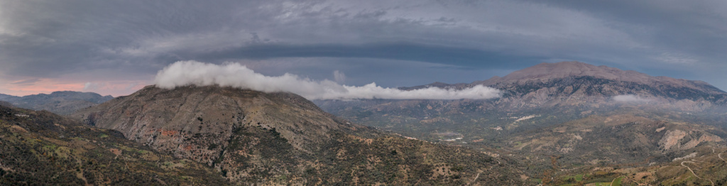 Samitos and Psiloritis from Kentros mountain